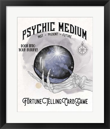 Framed Psychic Medium Print