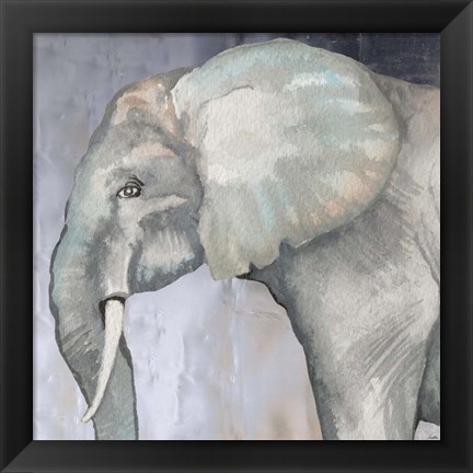 Framed Elephant Print