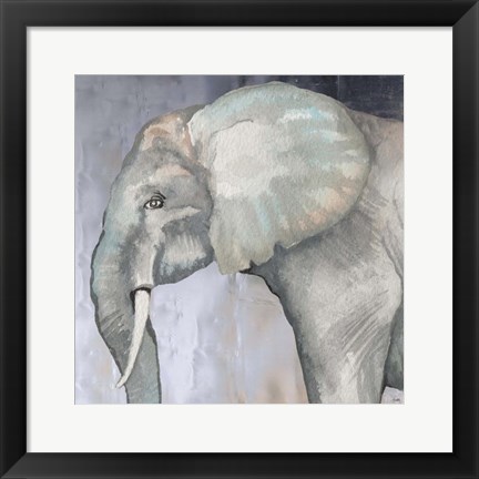 Framed Elephant Print