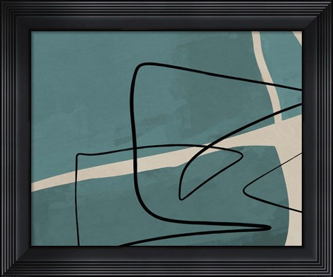 Framed Different Strokes II Print