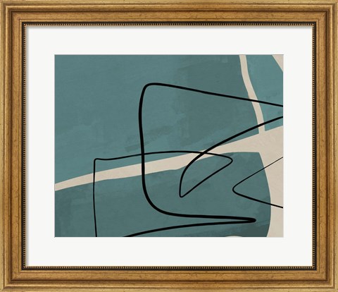 Framed Different Strokes II Print