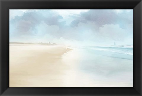 Framed Sails In The Distance Print