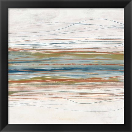 Framed Serene Abstract Print