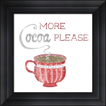 Framed More Cocoa Print