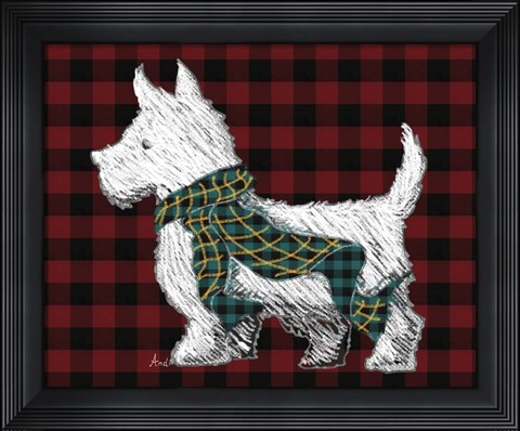 Framed Holiday Walks Print
