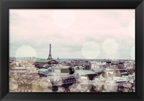 Framed Rooftop Paris Print