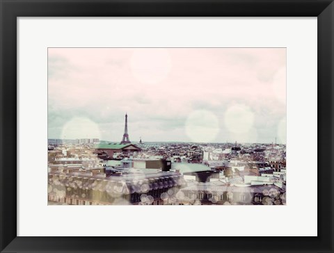 Framed Rooftop Paris Print