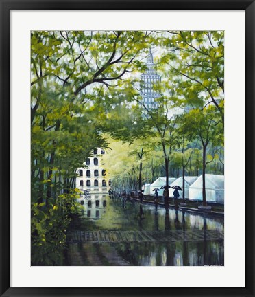 Framed Day In The Park Print