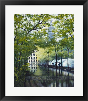 Framed Day In The Park Print