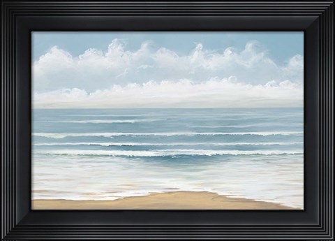 Framed Smooth Waves Print