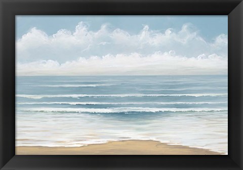 Framed Smooth Waves Print