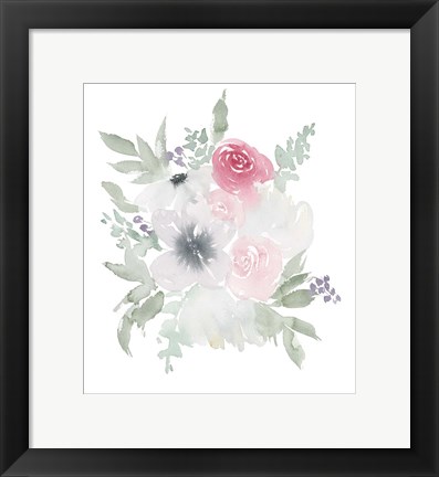 Framed Fleur Bouquet Print