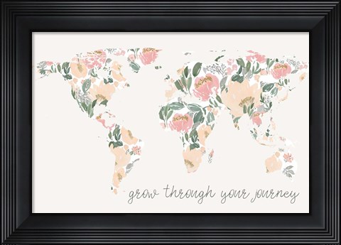 Framed Grow Through Journey Print