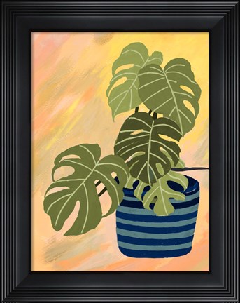 Framed Bright Back To Nature I Print