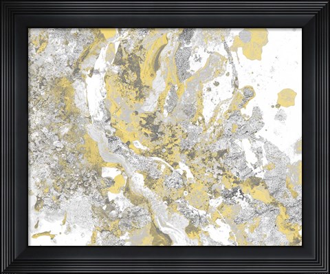 Framed Space Turbulence I Print