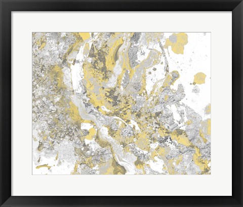 Framed Space Turbulence I Print