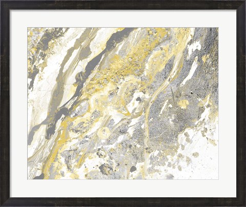 Framed Space Turbulence II Print