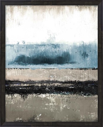 Framed Dark Rain Print