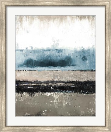 Framed Dark Rain Print