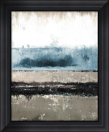 Framed Dark Rain Print