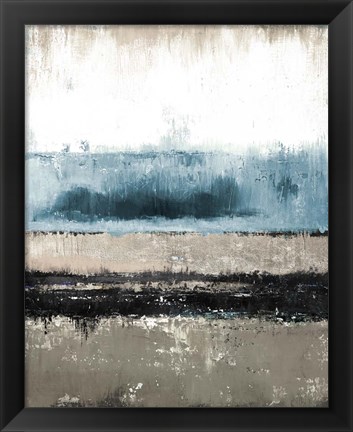 Framed Dark Rain Print