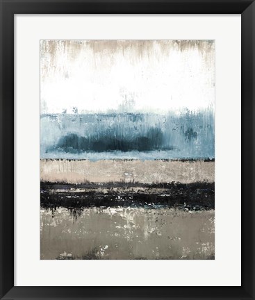 Framed Dark Rain Print