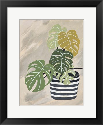 Framed Potted Back To Nature I Print