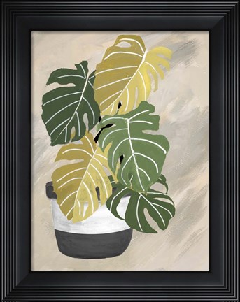 Framed Potted Back To Nature II Print