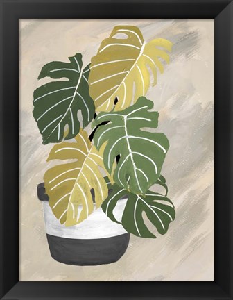 Framed Potted Back To Nature II Print