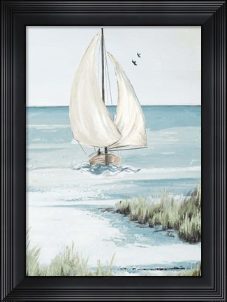 Framed Smooth Sailing Print
