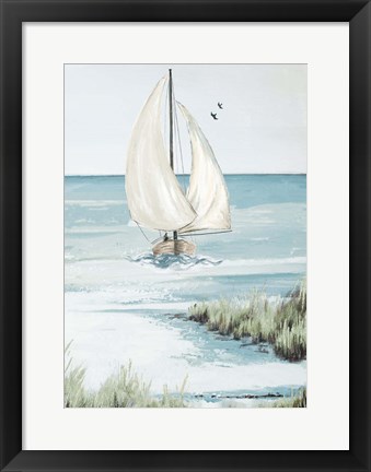 Framed Smooth Sailing Print