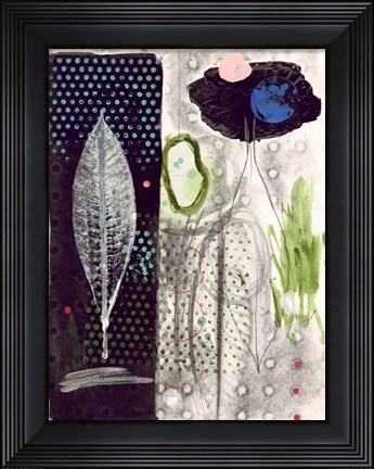 Framed Among The Dots Print