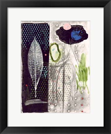 Framed Among The Dots Print