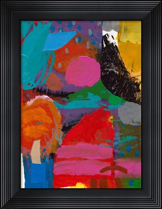 Framed Red Adventures Print