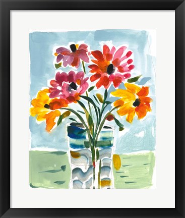 Framed Floral Gift Print