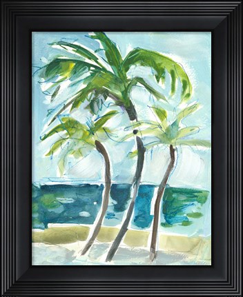 Framed Swaying Palms Print