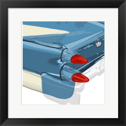 Framed Vintage Car Shot II Print