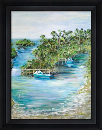 Framed Florida Scene Print