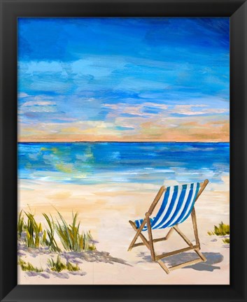 Framed Sling Back Summer II Print