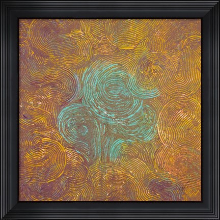 Framed Drama Abstract Print