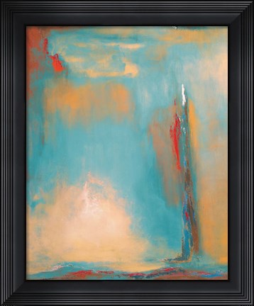 Framed Lauren&#39;s Vue I Print