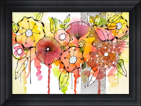 Framed Splash of Intrigue Print