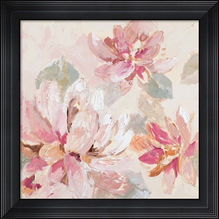 Framed Blushing Spring I Print