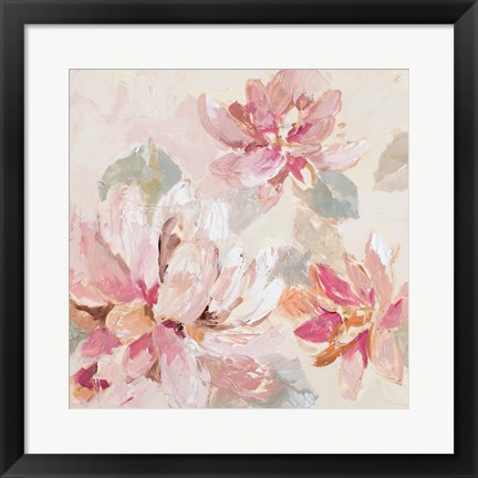 Framed Blushing Spring I Print