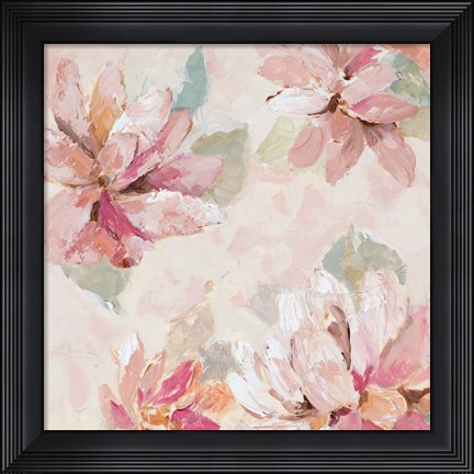 Framed Blushing Spring II Print