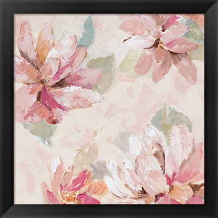 Framed Blushing Spring II Print