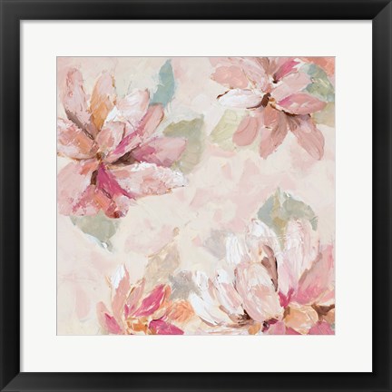 Framed Blushing Spring II Print