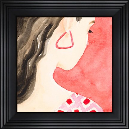 Framed Dream Beautiful Girl Print