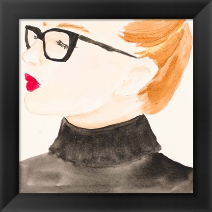 Framed Dream Brave Girl Print