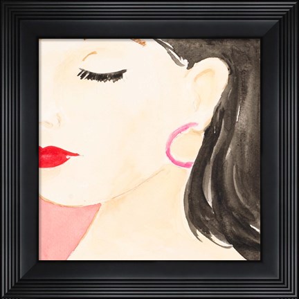 Framed Dream Positive Girl Print
